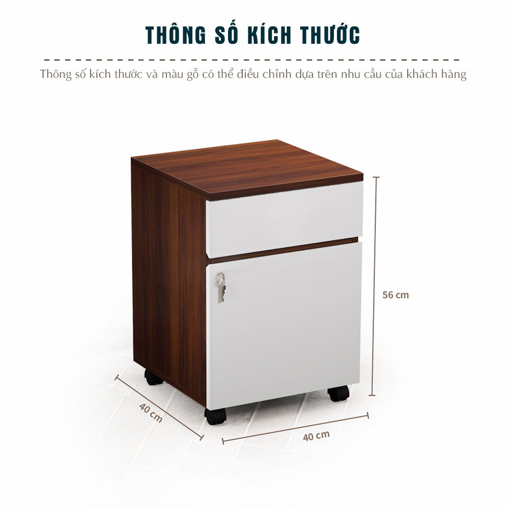 Tủ Hồ Sơ Di Động Cao Cấp Fergus FGHT02