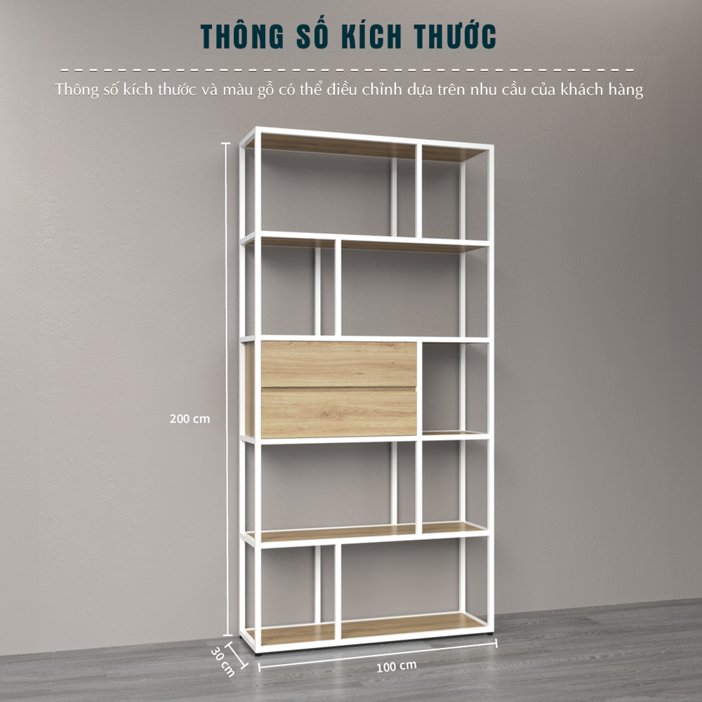 Kệ Trang Trí Cao Cấp Fergus FGKTT23