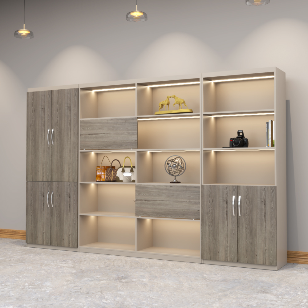 Tủ giám đốc có đèn led cao cấp