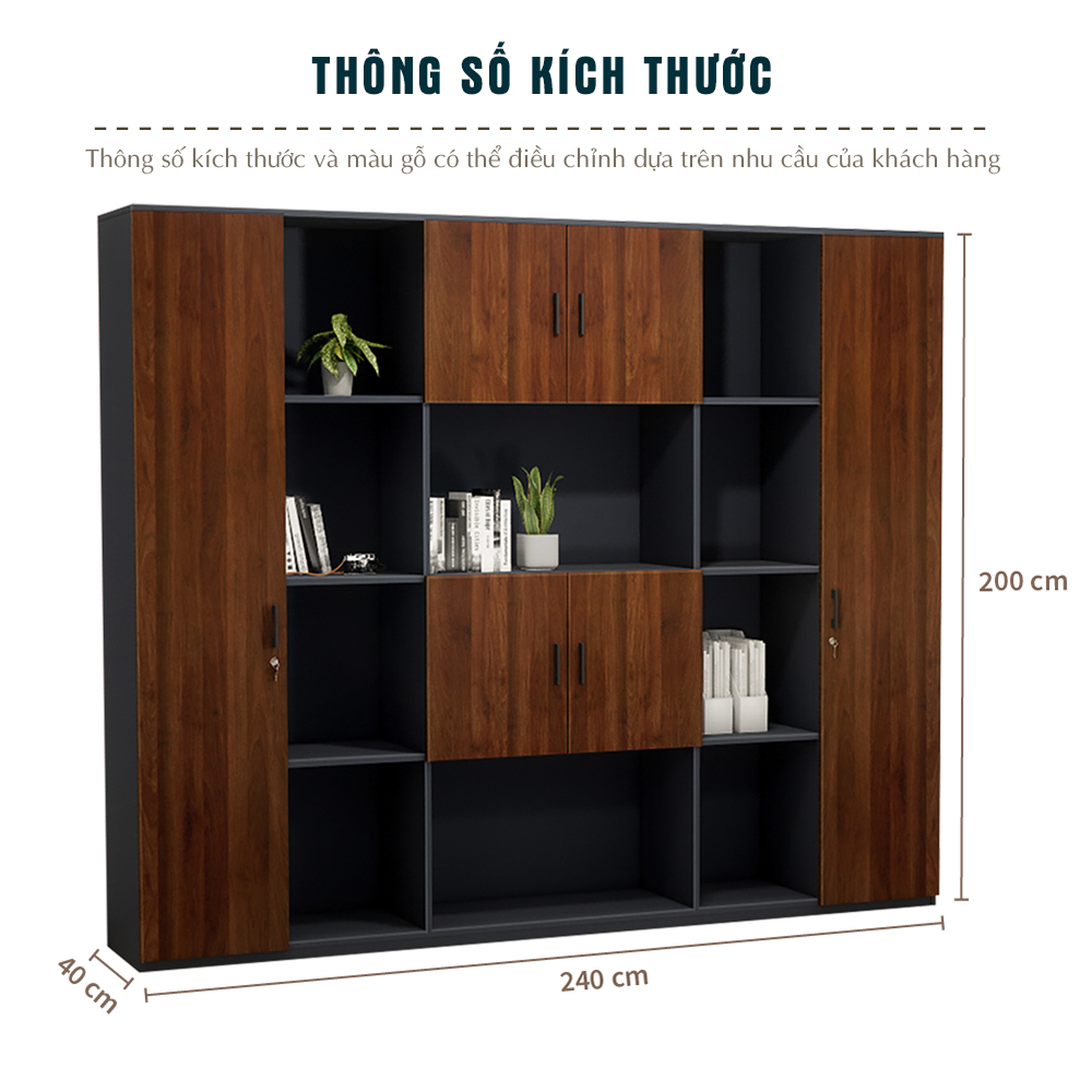 Tủ Giám Đốc Cao Cấp Fergus FGTGD032