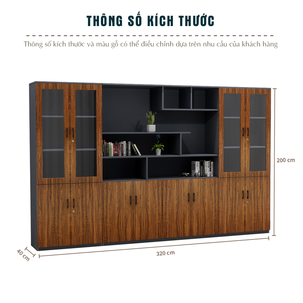 Tủ Giám Đốc Cao Cấp Fergus FGTGD036