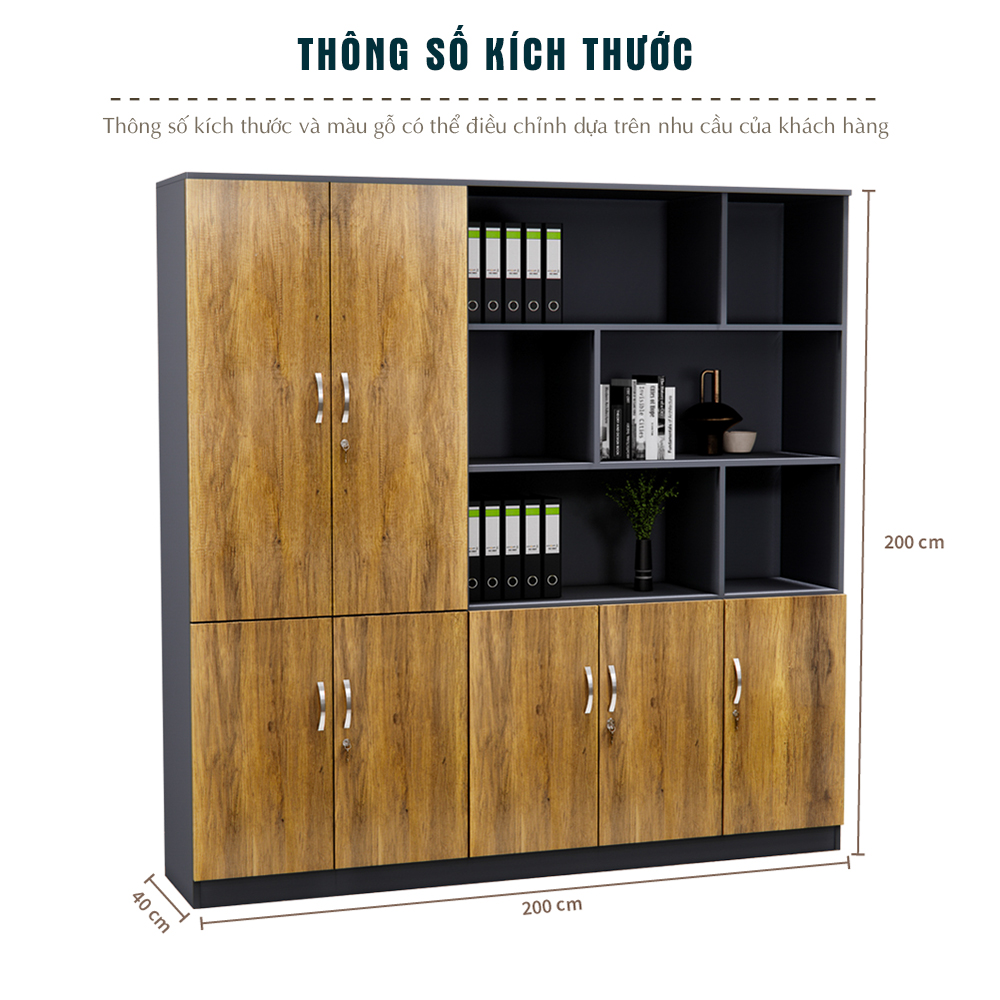 Tủ Giám Đốc Cao Cấp Fergus FGTGD042