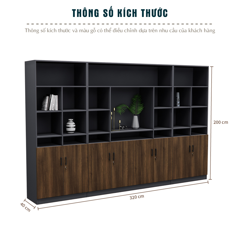 Tủ Giám Đốc Cao Cấp Fergus FGTGD049