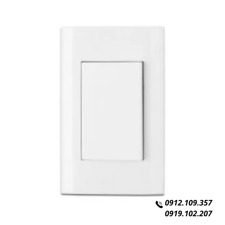 Công Tắc Điện Âm Tường 1 Nút Nhấn Một Chiều Hàn Quốc Dosel DLW2106