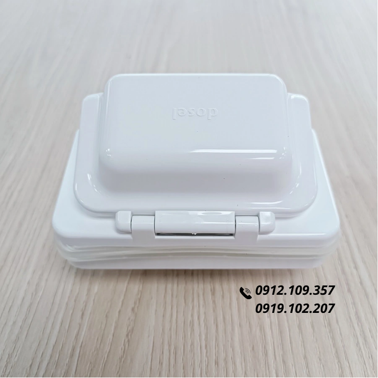 Ổ Cắm Điện Chống Nước Nắp Ngang Hàn Quốc Dosel DC2219 (Hộp 5 Cái)