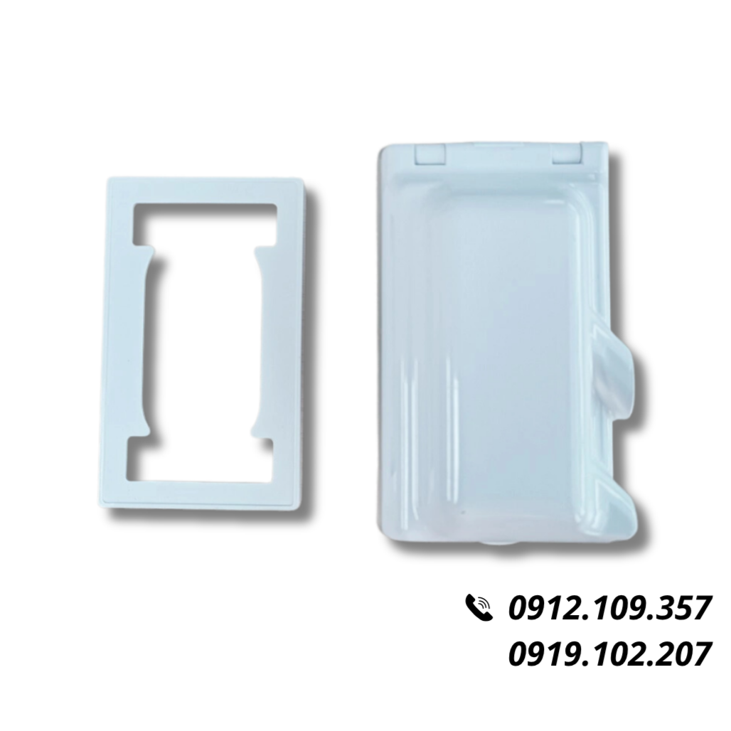 [Combo] Đế Mỏng Và Ổ Cắm Chống Nước Nắp Dọc Hàn Quốc Dosel
