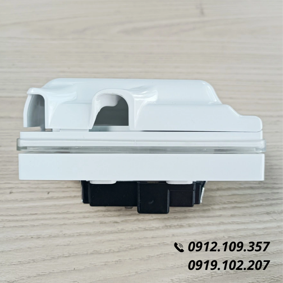 [Combo] Đế Mỏng Và Ổ Cắm Chống Nước Nắp Dọc Hàn Quốc Dosel