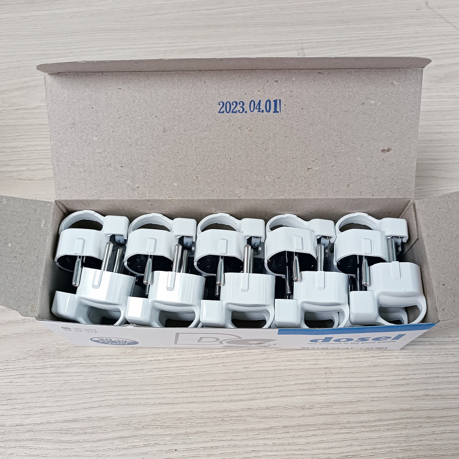 Phích Cắm Điện Gập Vuông Góc Hàn Quốc Dosel DP2104 (Hộp 20 Cái)