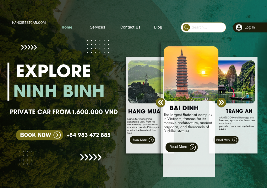 HA NOI - NINH BINH ( 16 SEAT )