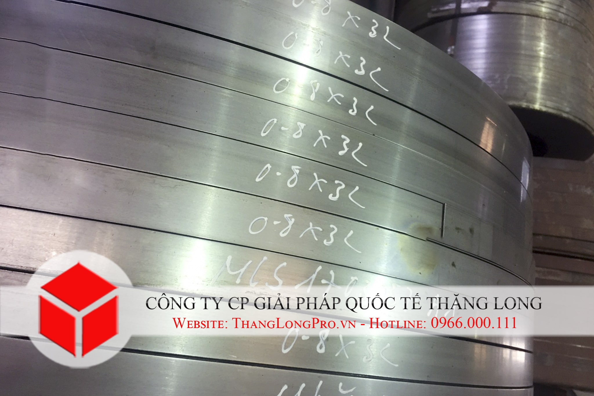 Dây đai thép mạ màu