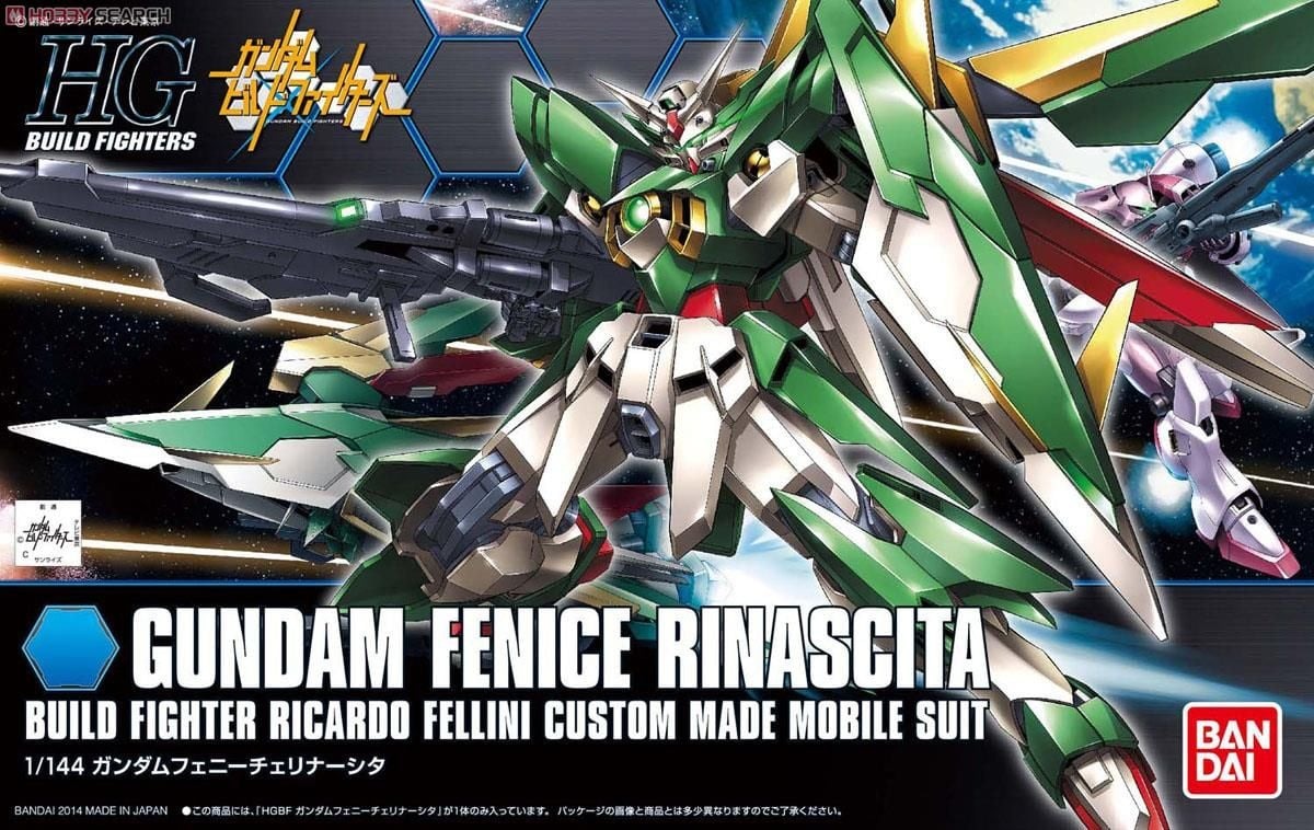 Mô Hình Lắp Ráp Bandai HGBF 1/144 Wing Gundam Fenice Rinascita