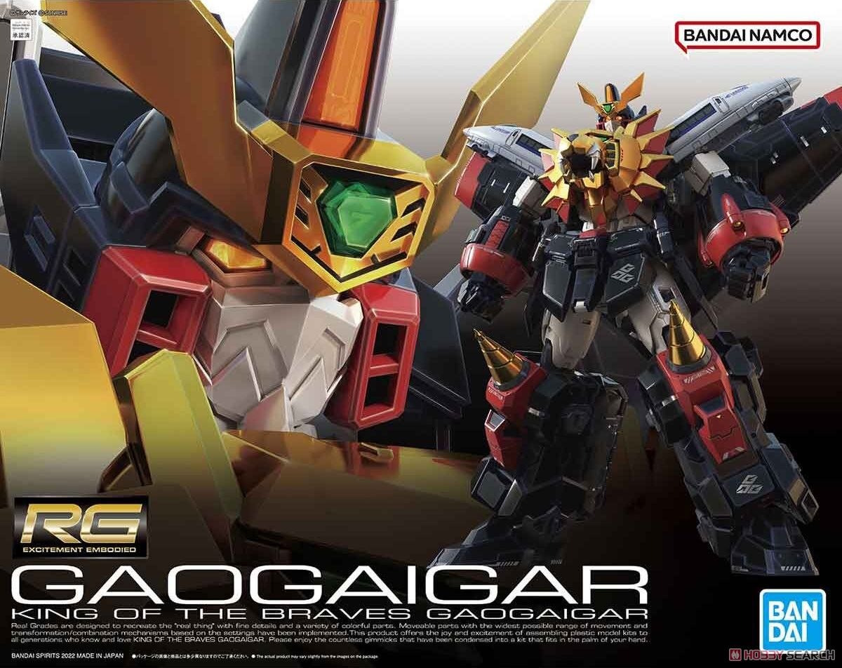 Mô Hình Lắp Ráp Bandai RG Gaogaigar
