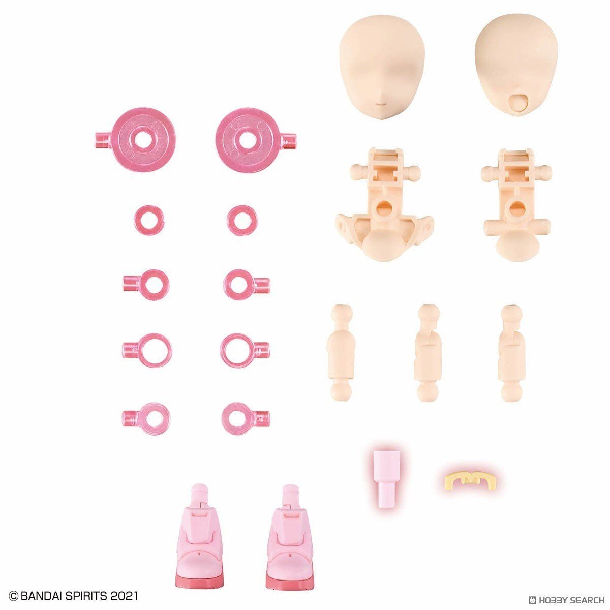 Mô hình phụ kiện Bandai 30MS Option Parts Set 17 - Aider Costume (Color A)