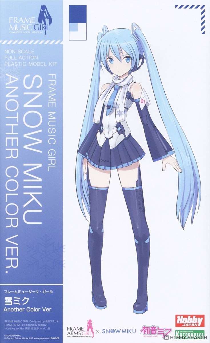 Frame Music Girl Snow Miku Another Color Ver - Kotobukiya FG105