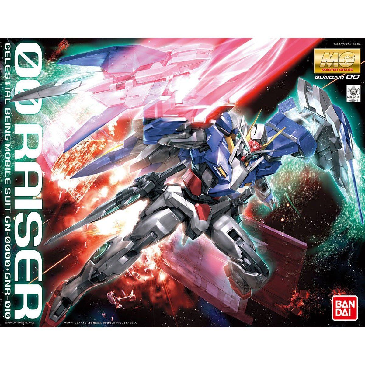 Mô Hình Gundam Bandai MG Gundam 00 Raiser 1/100 Gundam 00