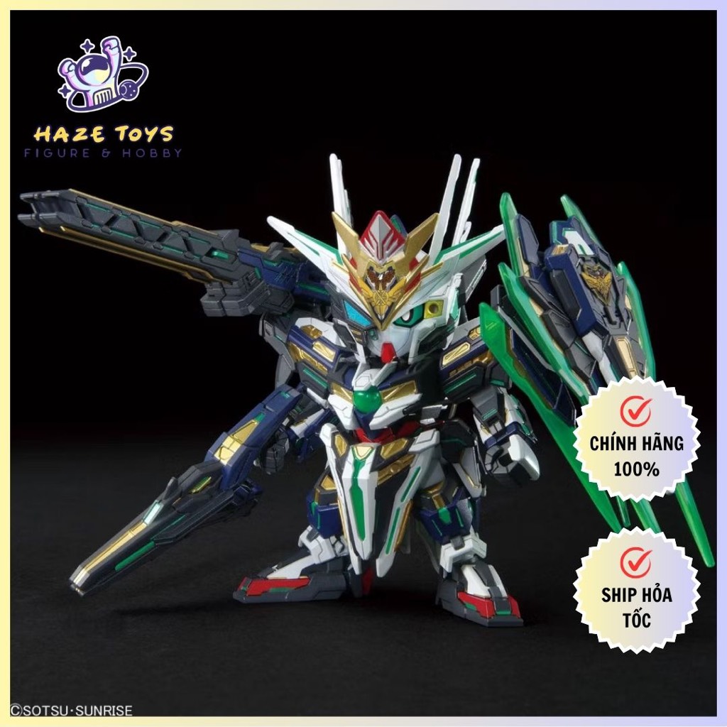Mô hình lắp ráp Bandai Gundam SD World Heroes SDWH GF CAPTAIN QANT GUNDAM