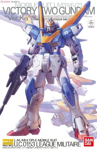Mô Hình Gundam Bandai MG V2 Victory Two Gundam Ver.Ka 1/100 MS V Gundam