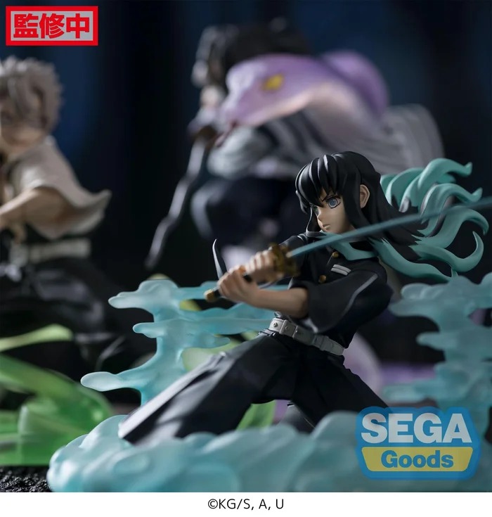 [Chính Hãng] Mô Hình Demon Slayer - Kimetsu no Yaiba - Muichiro Tokito - Xross Link - Hashira Training Arc Ver. (Sega)