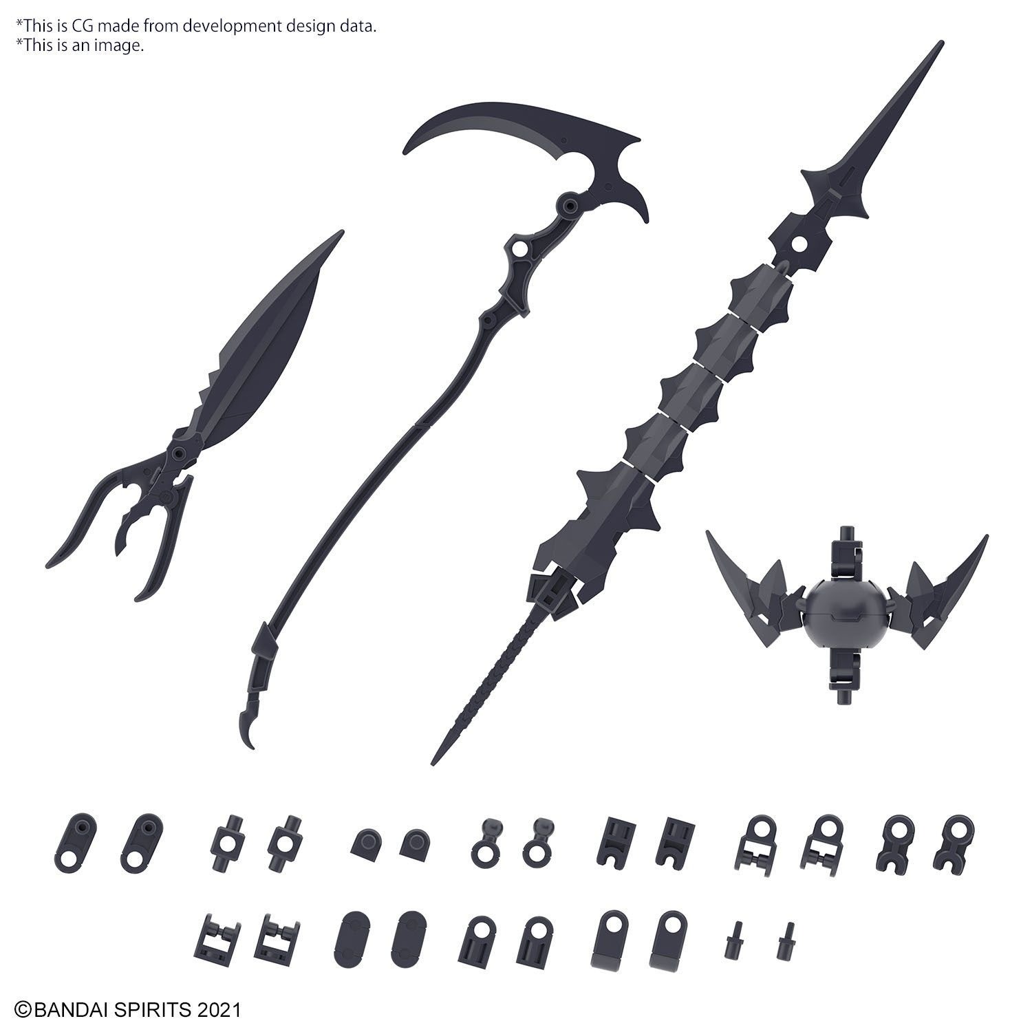 Mô hình phụ kiện Bandai 30MS Option Parts Set 10 (Reaper Armor)