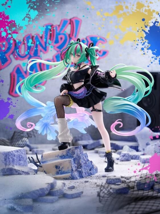 Mô hình Hatsune Miku - Piapro Characters - Figurizm Alpha - Punk! (Sega Fave)