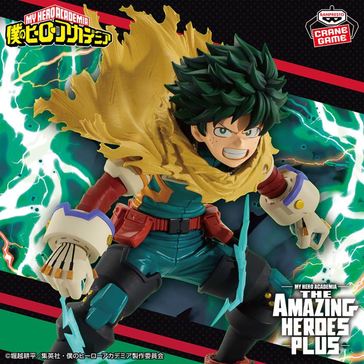 Mô Hình My Hero Academia - The Amazing Heroes Plus - Izuku Midoriya II Figure Chính Hãng (Banpresto)