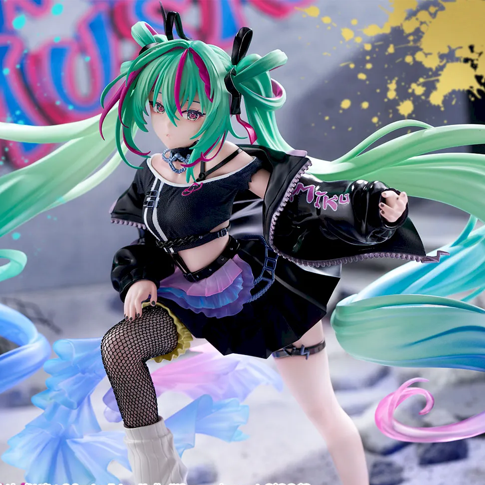 Mô hình Hatsune Miku - Piapro Characters - Figurizm Alpha - Punk! (Sega Fave)