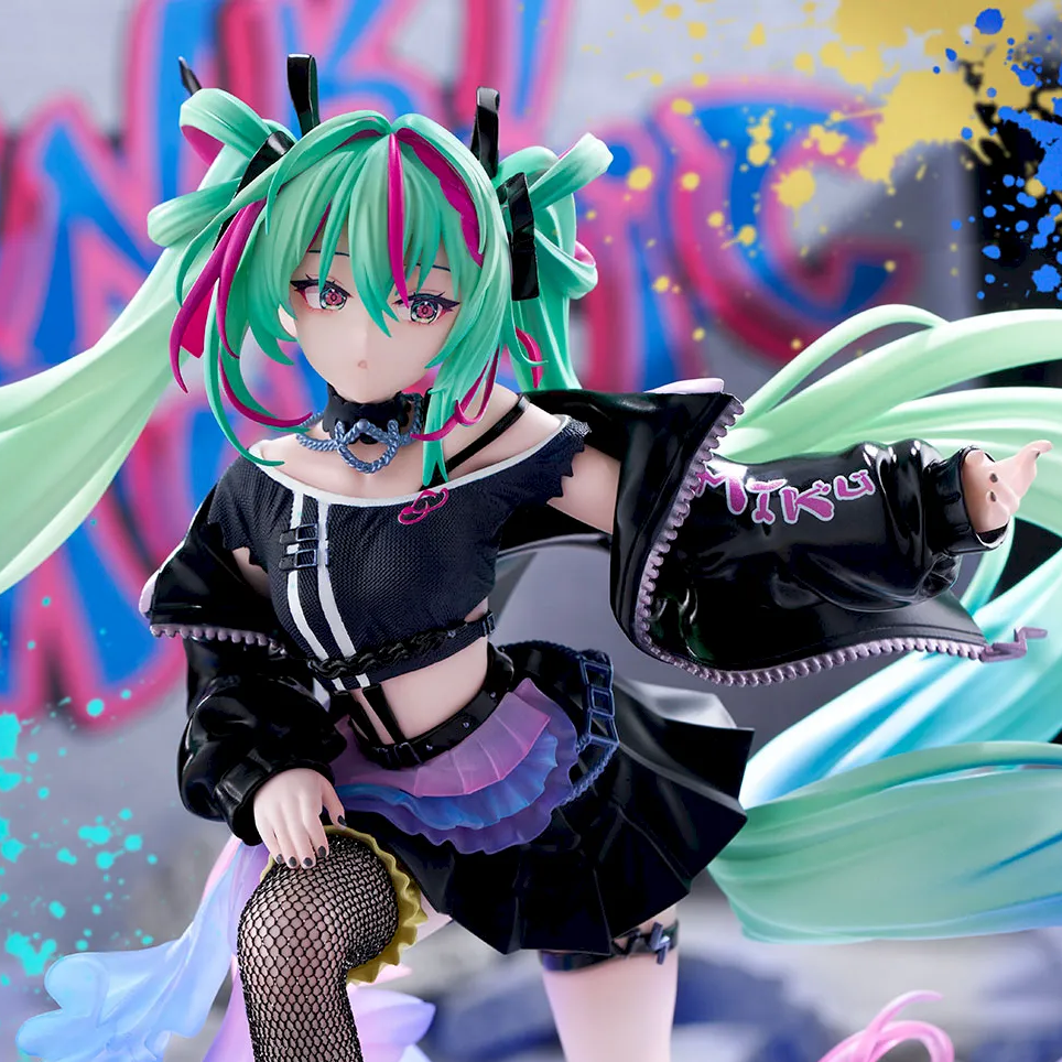 Mô hình Hatsune Miku - Piapro Characters - Figurizm Alpha - Punk! (Sega Fave)