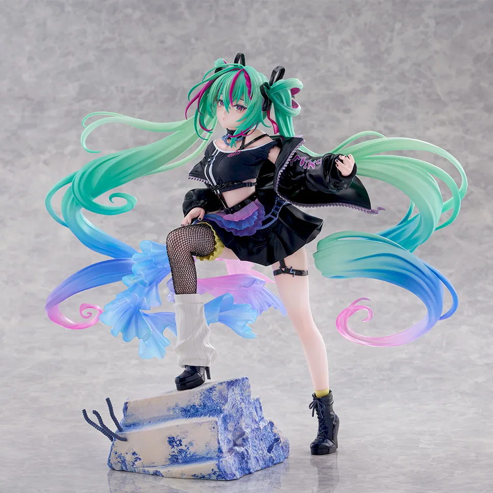 Mô hình Hatsune Miku - Piapro Characters - Figurizm Alpha - Punk! (Sega Fave)