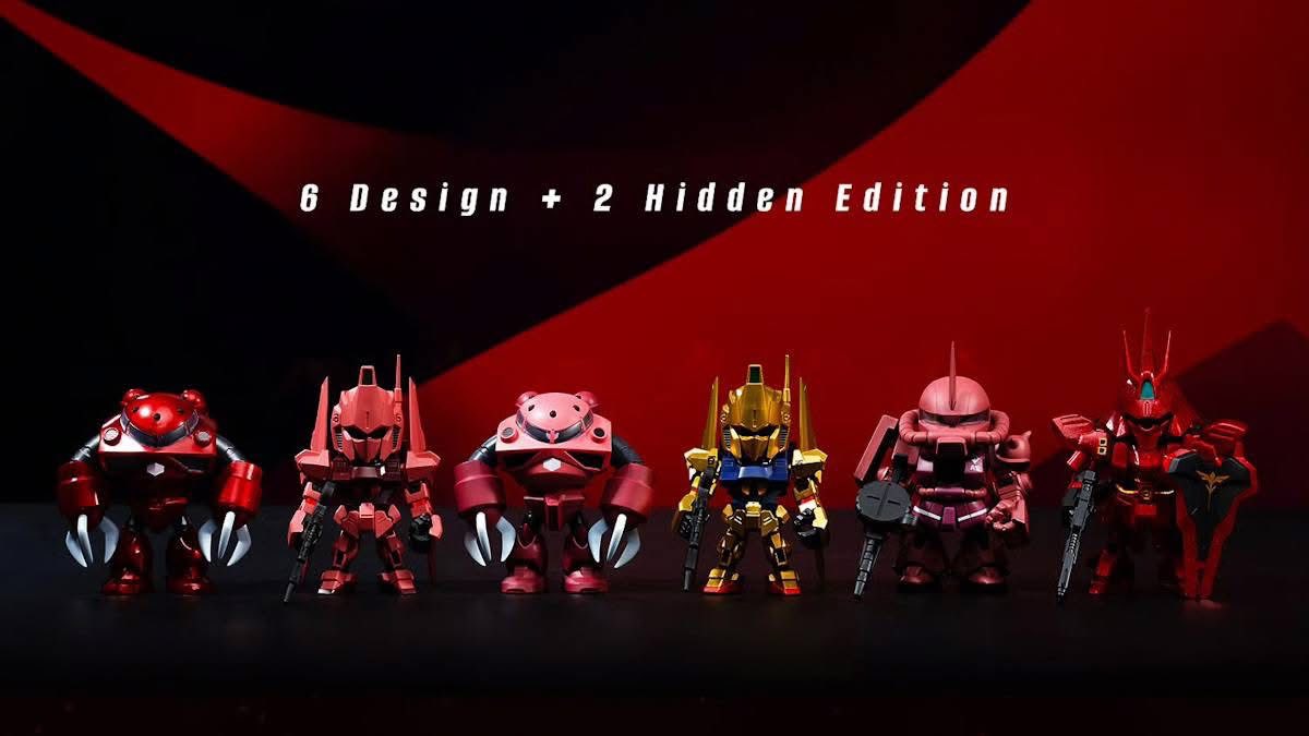 Mô Hình Blindbox QMSV Mini Char's Custom - 1 Box Figure Chính Hãng (Bandai)