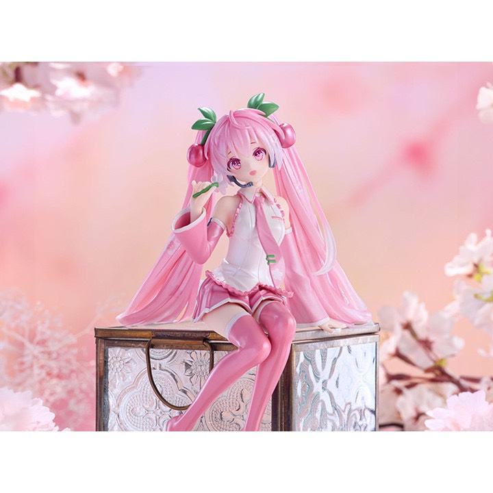 Mô Hình Hatsune Miku Sakura 2024 - Noodle Stopper Figure Chính Hãng (FuRyu)