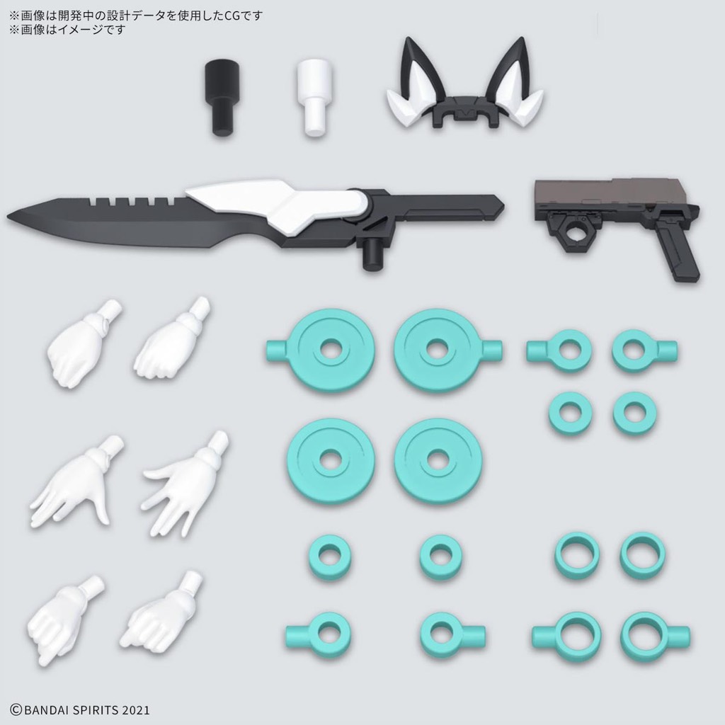Mô hình Bandai 30MS SIS-H00 SESTIEH [COLOR C]