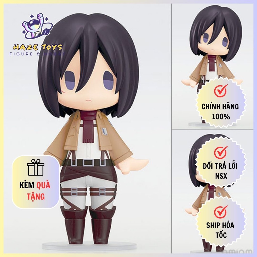 Mô hình Attack on Titan - Mikasa Ackerman - Hello! Good Smile Figure Chính Hãng