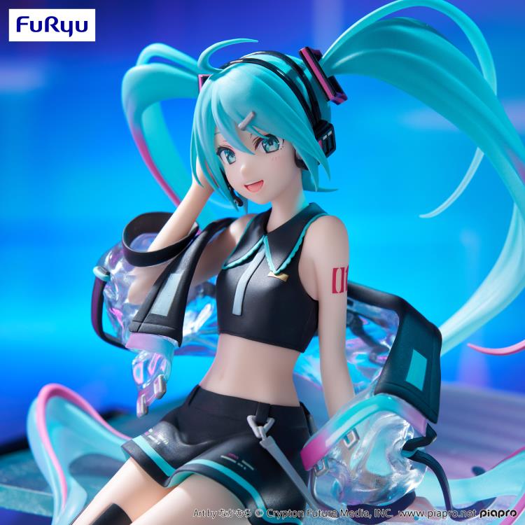 Mô Hình Hatsune Miku - Vocaloid - Neon Cyber - Noodle Stopper Figure Chính Hãng (Furyu)
