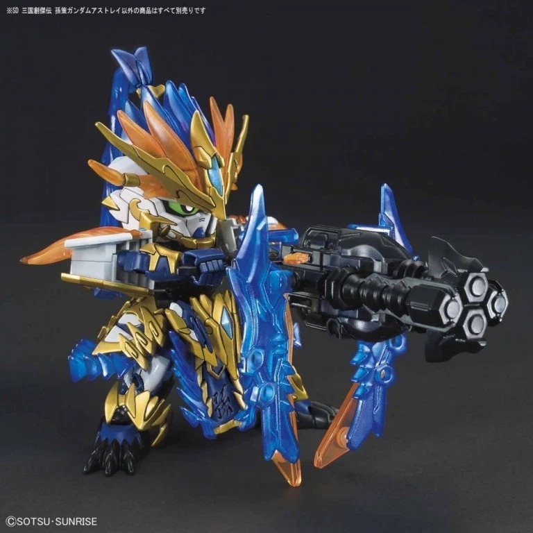 [Chính Hãng] Mô Hình Lắp Ráp SD Tam Quốc 18 Sun Ce Astray Gundam