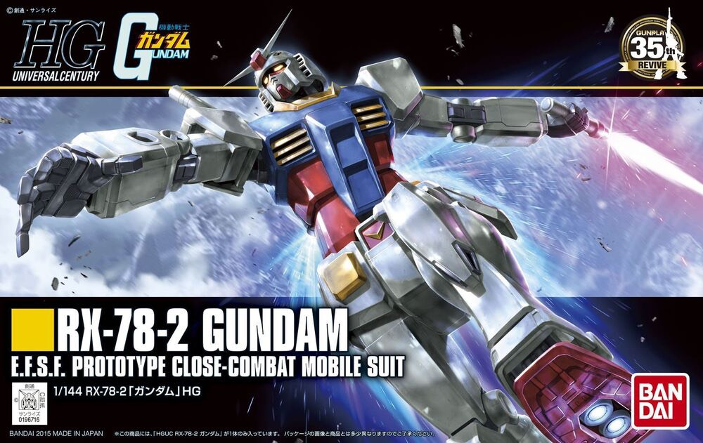 Mô Hình Gundam Bandai HG UC 191 1/144 RX-78-2 Gundam