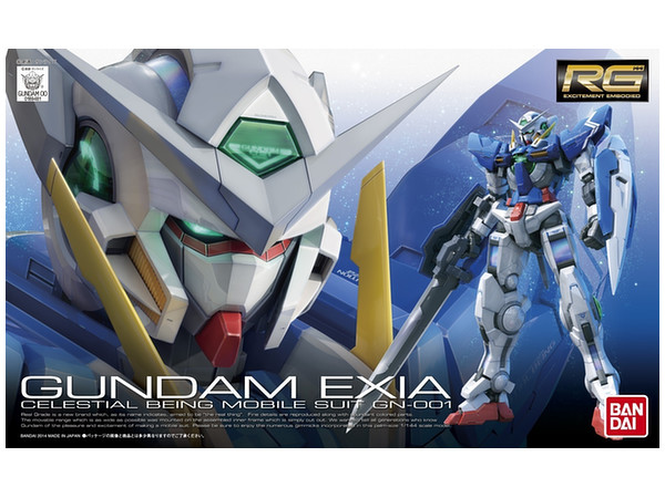 Mô hình RG 15 1/144 Gundam Exia - Chính hãng Bandai Nhật Bản