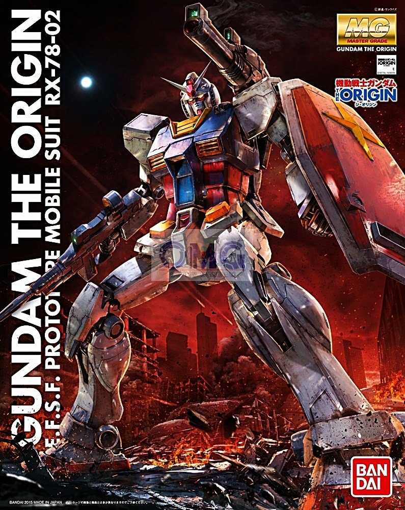 Mô Hình Gundam Bandai MG RX-78-2 Gundam The Origin 1/100 GTO