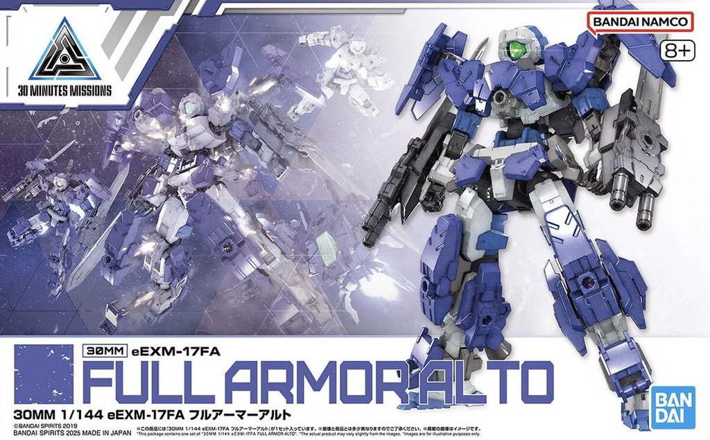 Mô hình Bandai 30MM 67 eEXM-17FA Full Armor Alto 1/144
