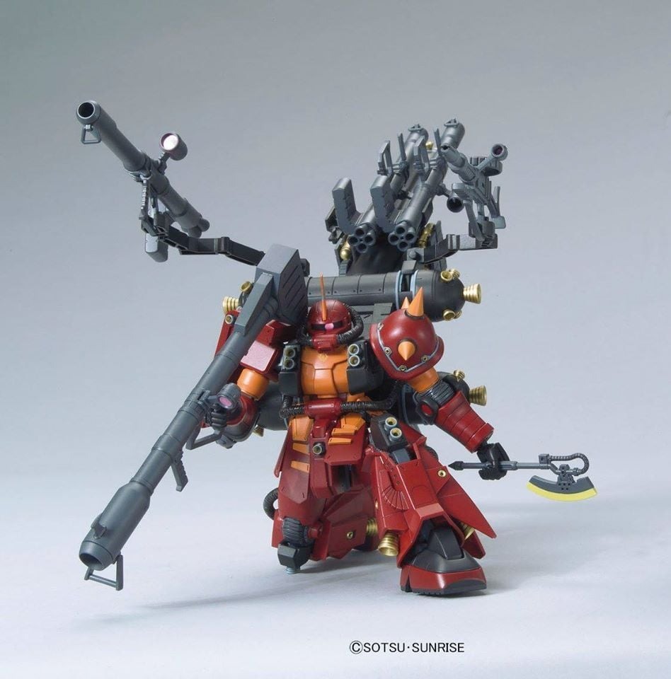 Mô hình lắp ráp Gundam HG TB 1/144 Zaku II High Mobility Type Psycho Zaku - GUNDAM THUNDERBOLT Ver