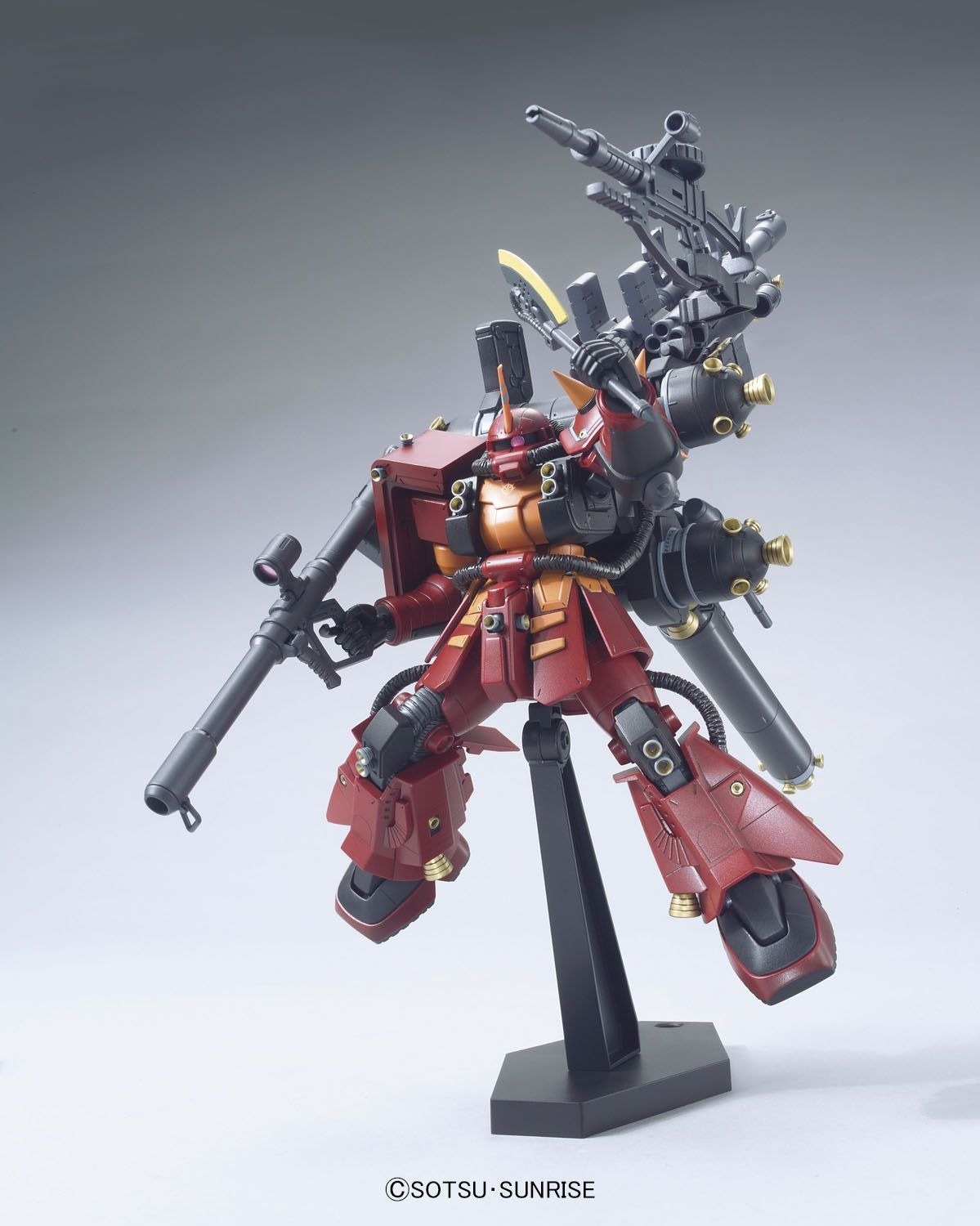 Mô hình lắp ráp Gundam HG TB 1/144 Zaku II High Mobility Type Psycho Zaku - GUNDAM THUNDERBOLT Ver