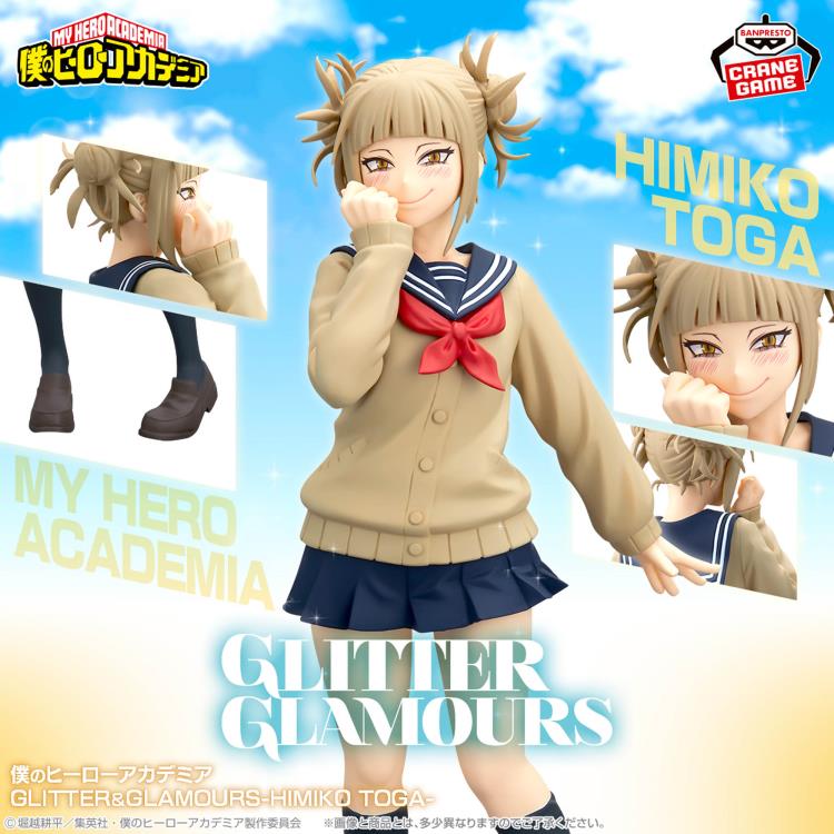 Mô Hình My Hero Academia - Glitter & Glamours - Himiko Toga II Figure Chính Hãng (Banpresto)