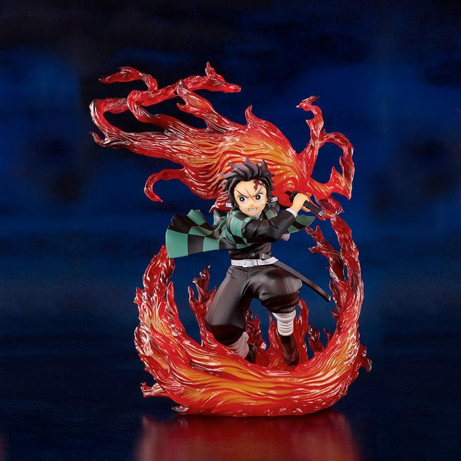 Mô Hình Demon Slayer - Kimetsu  no Yaiba - Figuarts Zero - Tanjiro Kamado - Hinokami Kagura! (Bandai)
