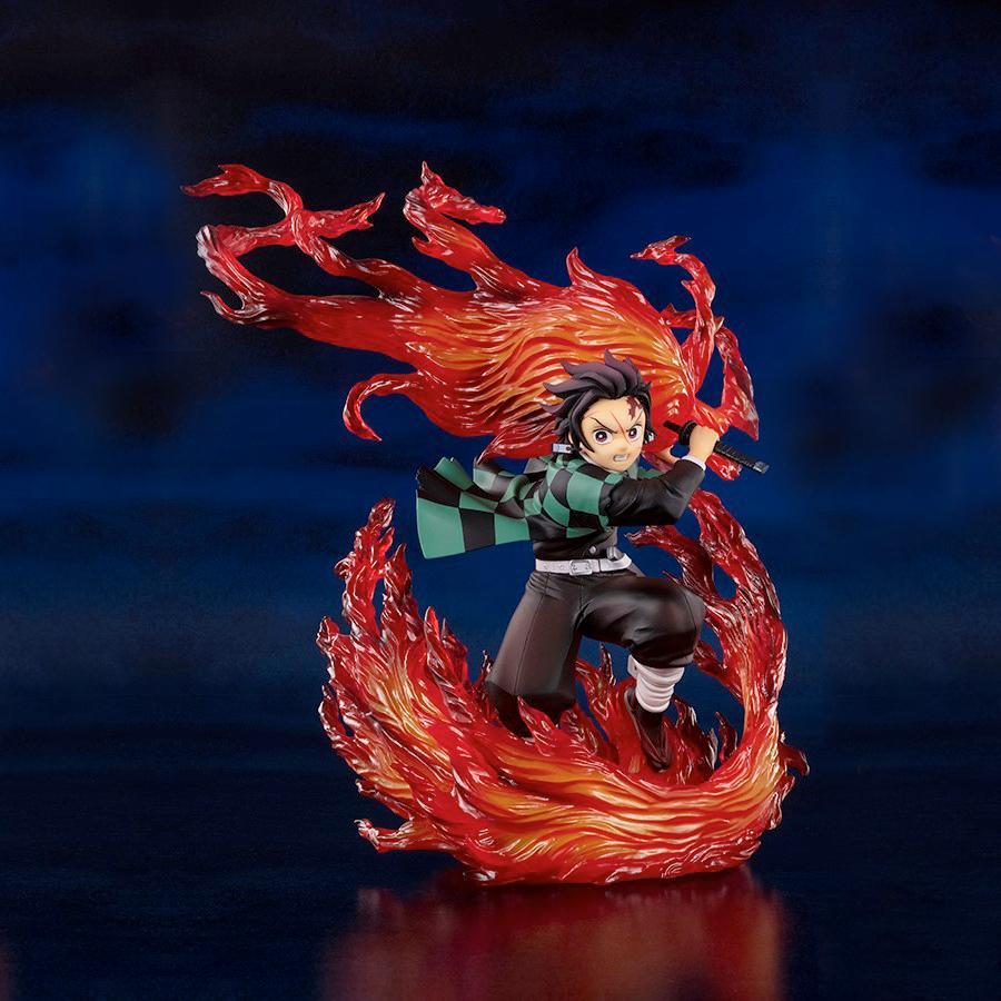 Mô Hình Demon Slayer - Kimetsu  no Yaiba - Figuarts Zero - Tanjiro Kamado - Hinokami Kagura! (Bandai)