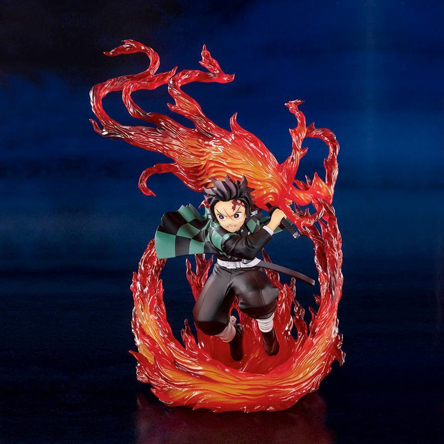 Mô Hình Demon Slayer - Kimetsu  no Yaiba - Figuarts Zero - Tanjiro Kamado - Hinokami Kagura! (Bandai)
