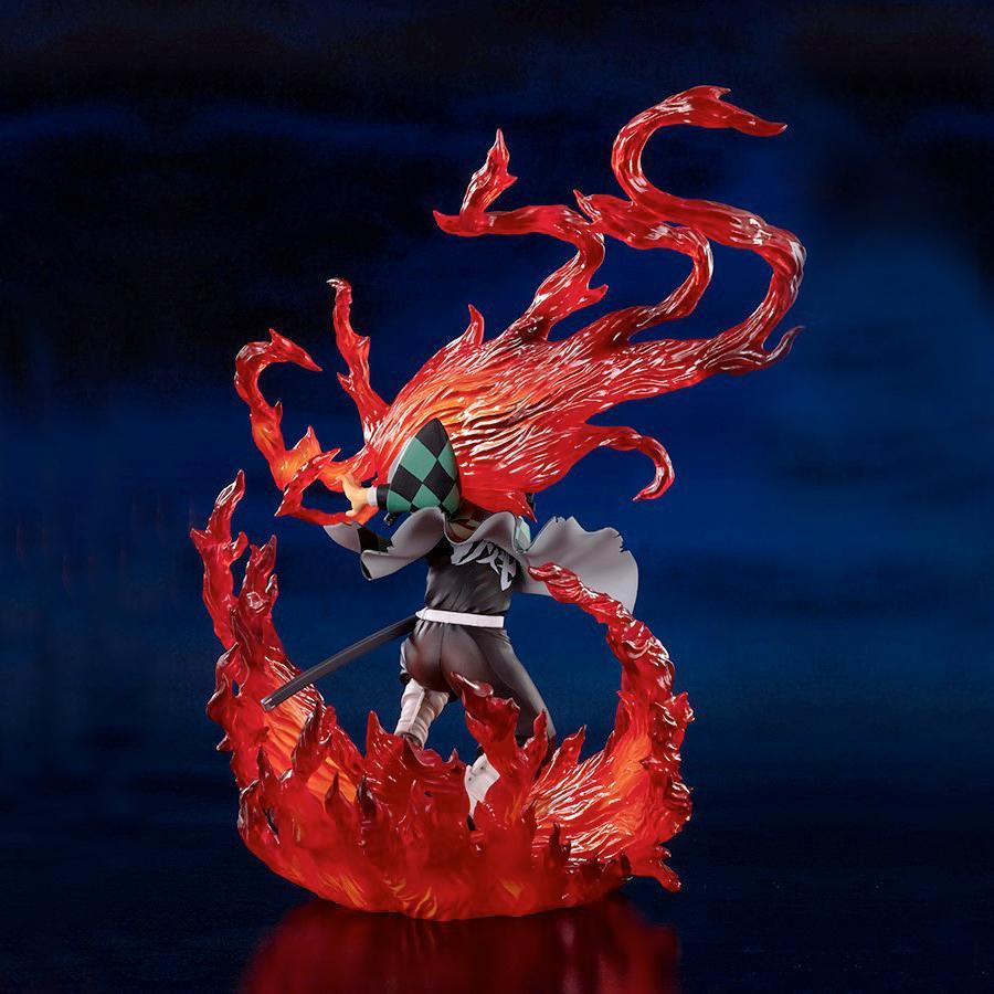 Mô Hình Demon Slayer - Kimetsu  no Yaiba - Figuarts Zero - Tanjiro Kamado - Hinokami Kagura! (Bandai)