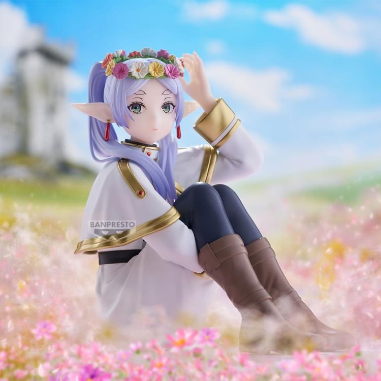 Mô Hình Frieren Beyond Journey's End - Espresto - Frieren - Flower Crown Figure Chính Hãng (Banpresto)
