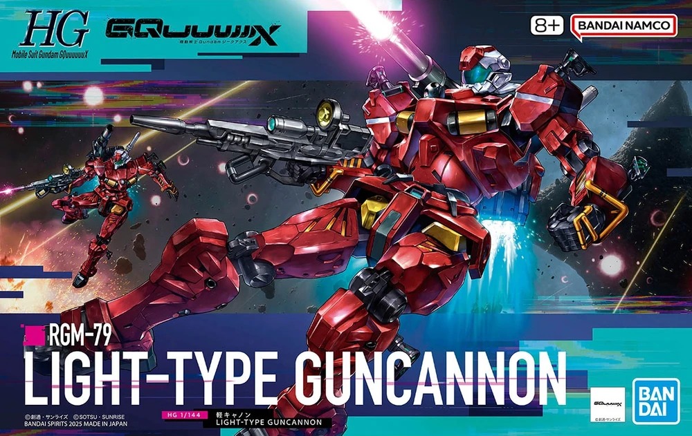 Mô hình Gundam Bandai HG 1/144 RGM-79 Light-Type Guncannon