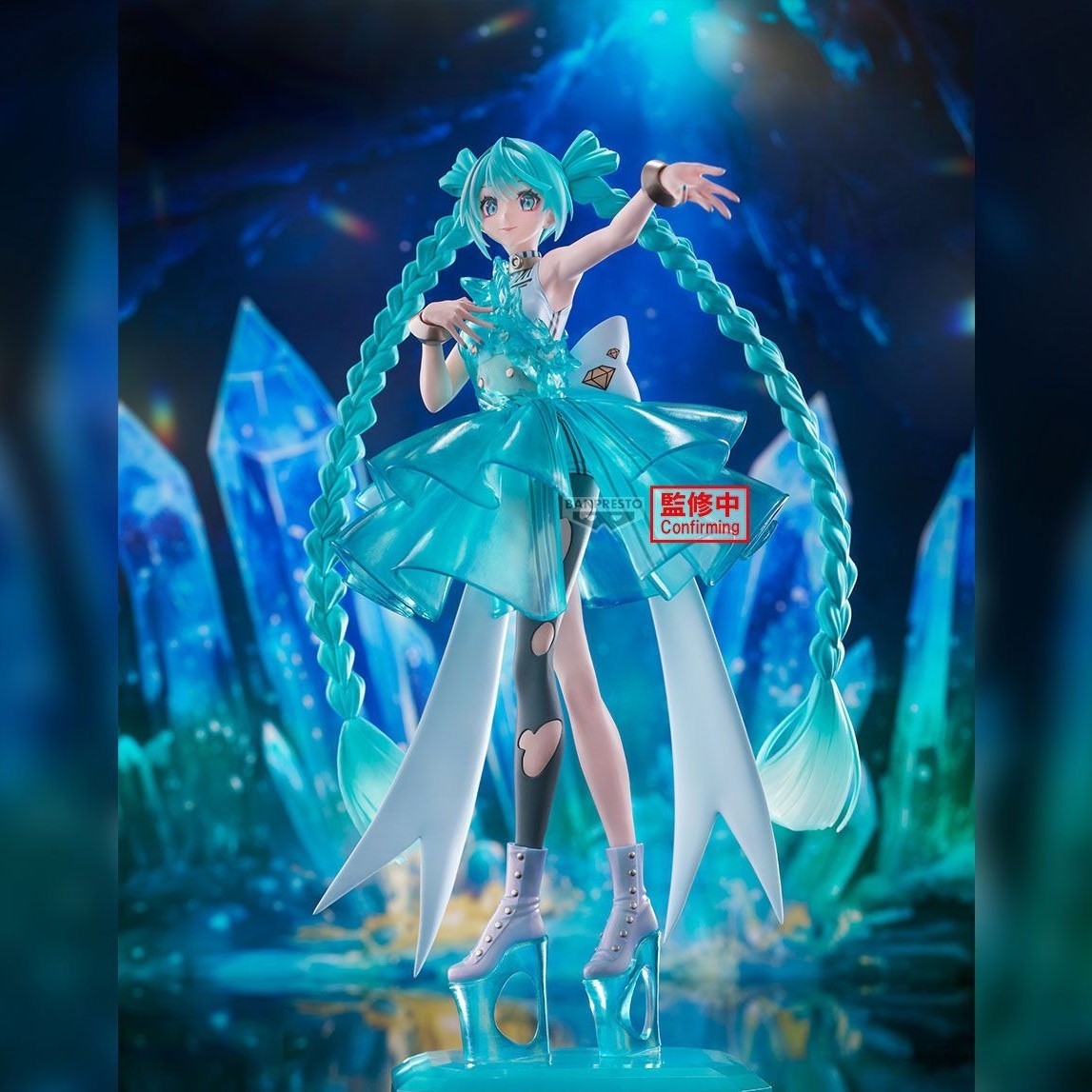 HATSUNE MIKU BANPRESTO EVOLVE CLEARLUXE-EMERALDGEM