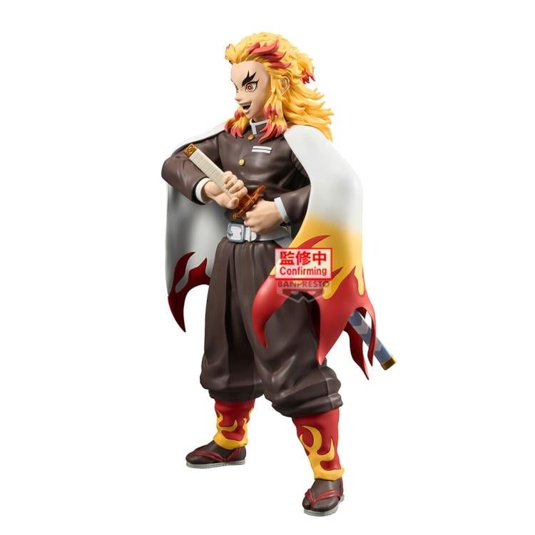 Mô Hình Demon Slayer - Kimetsu no Yaiba - Grandista - Kyojuro Rengoku Figure Chính Hãng (Banpresto)