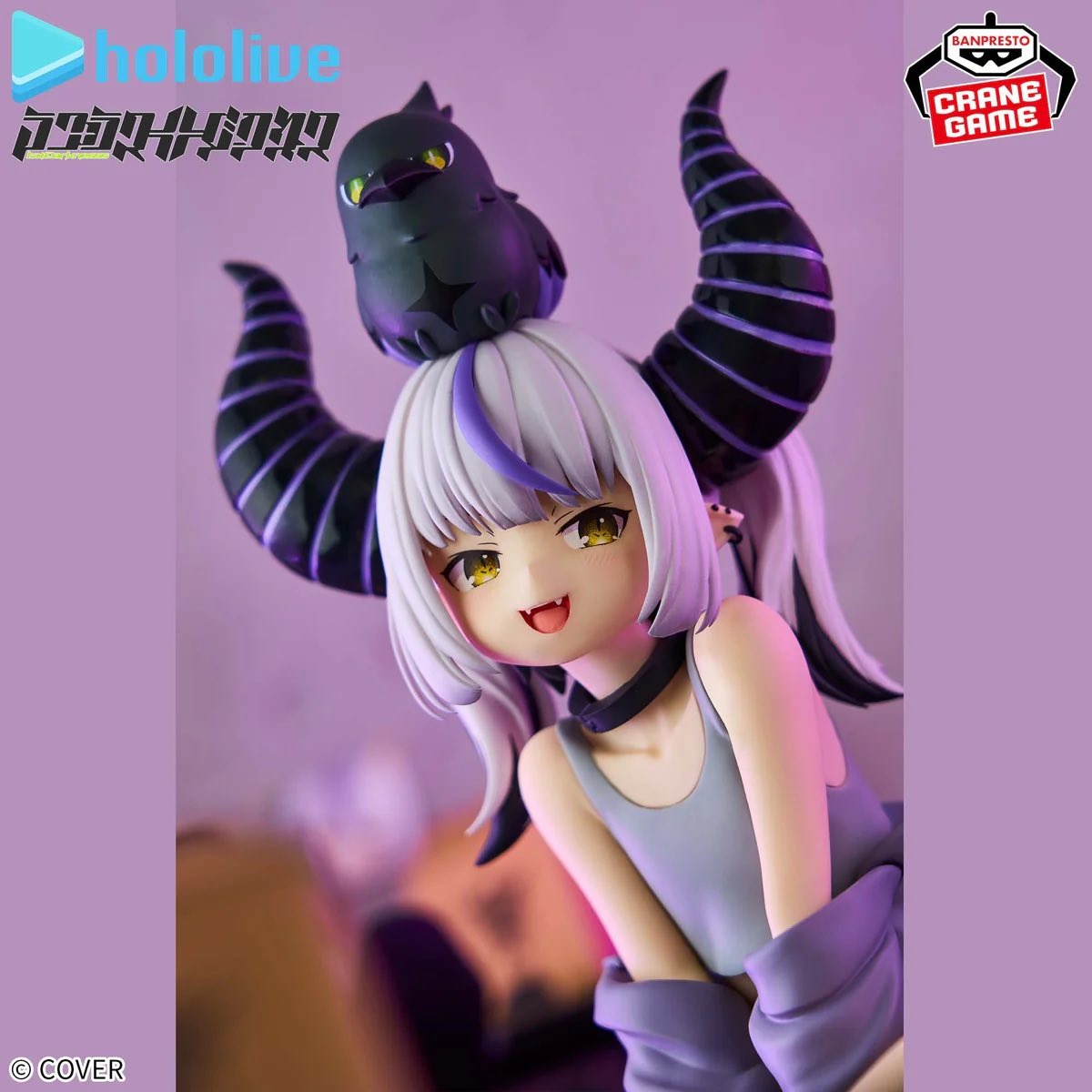 Mô Hình Hololive - Karasu - La+ Darknesss - Relax Time  Figure Chính Hãng (Bandai Spirits)